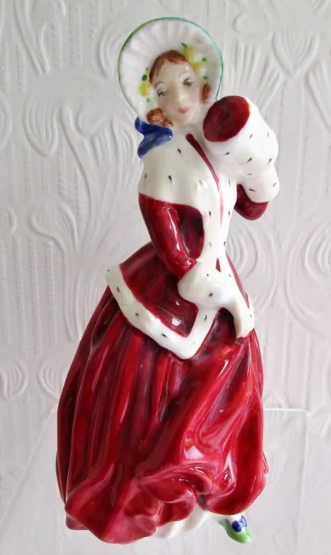   Christmas Morn フィギュリン Royal Doulton Porcelain Figurine ~ 