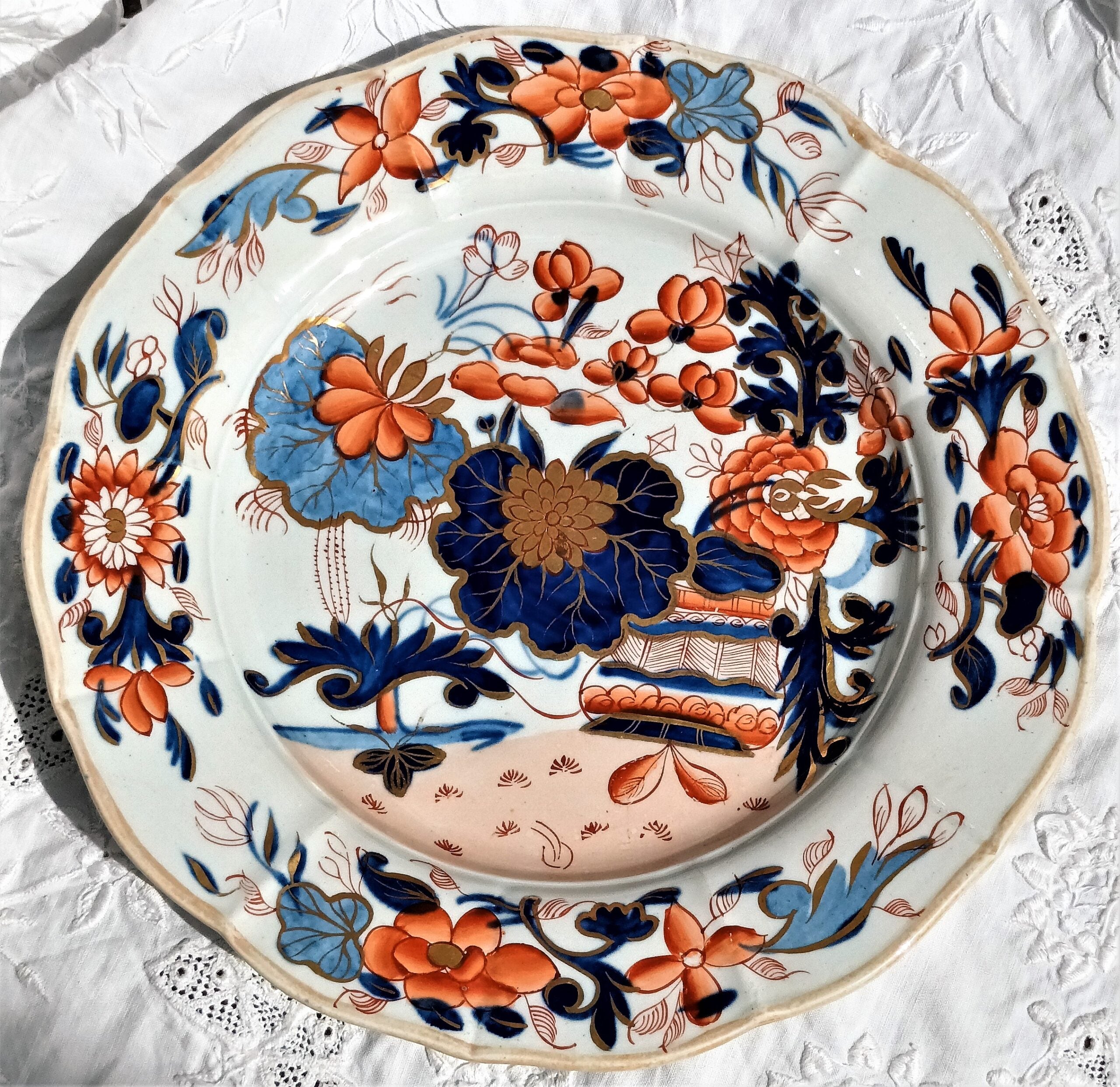イキリス製 Mason’s Ironstone お皿 2枚 Antique Georgian Mason's Ironstone 