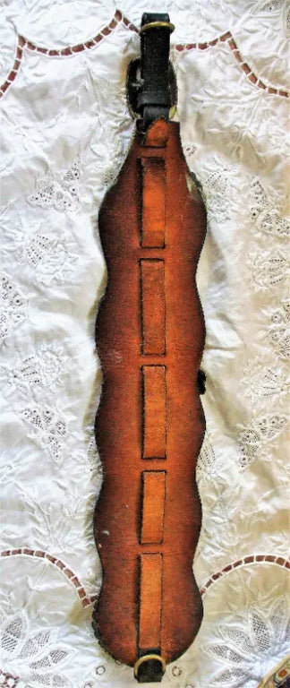 Antique English Victorian Five Brass Martingale
