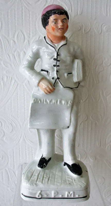Antique Victorian Staffordshire Figure ~ 