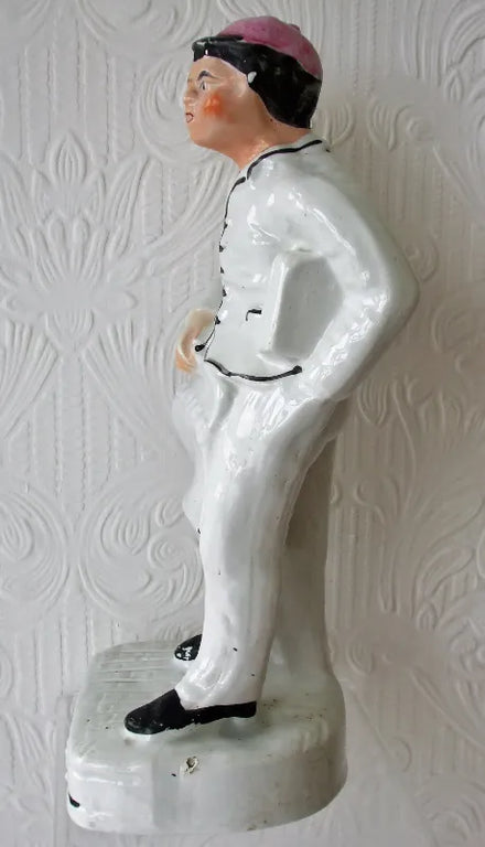 Antique Victorian Staffordshire Figure ~ 