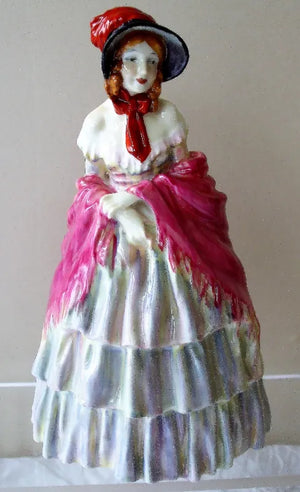 Vintage Royal Doulton Porcelain Figurine ~ "A Victorian Lady" ~ HN 727