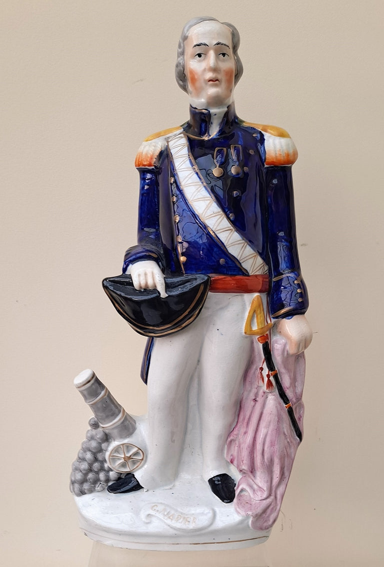 Antique Victorian Staffordshire Figure ~ 