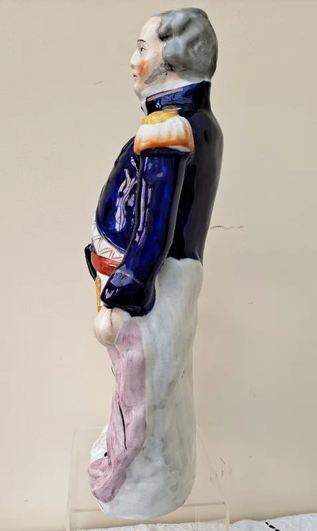 Antique Victorian Staffordshire Figure ~ 