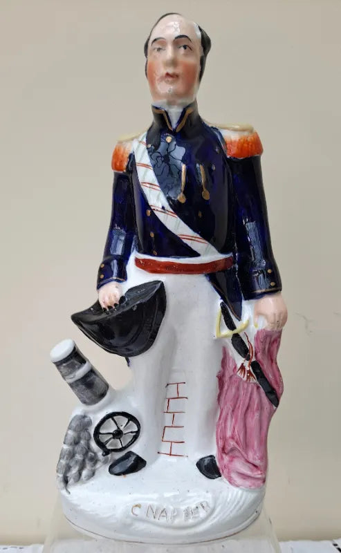 Antique Victorian Staffordshire Figure ~ 
