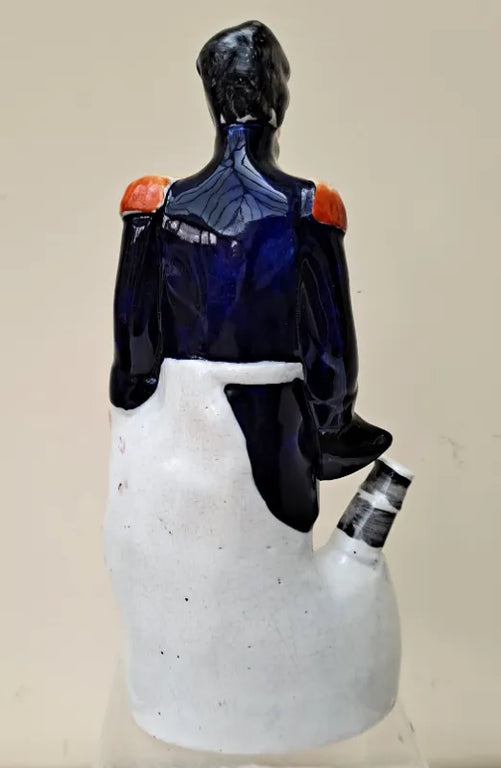 Antique Victorian Staffordshire Figure ~ 