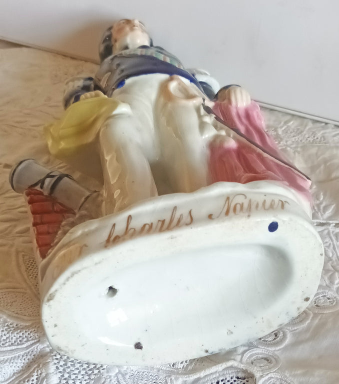 Antique Victorian Staffordshire Figure ~ 
