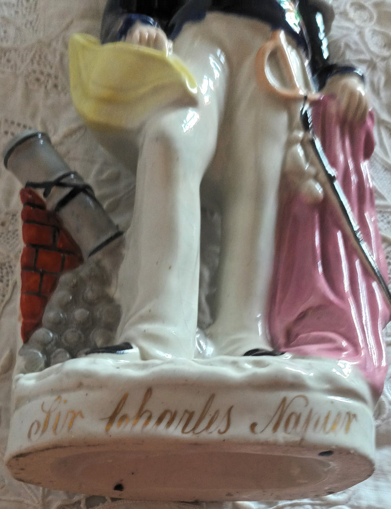 Antique Victorian Staffordshire Figure ~ 