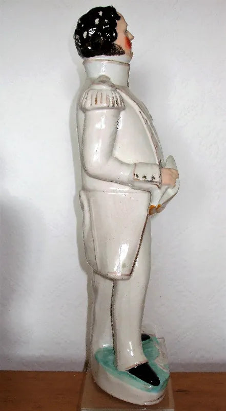 Antique Victorian Staffordshire Figure ~ 