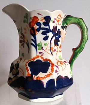 Allertons Gaudy Welsh Jug 1a