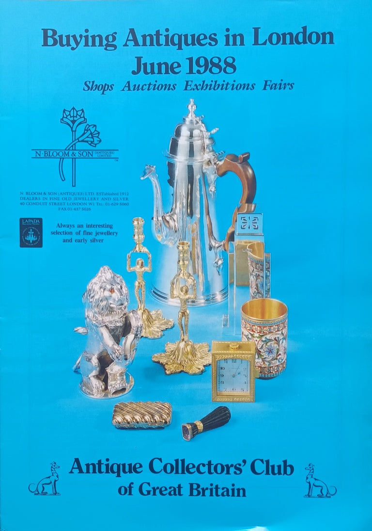 Antique Collecting - June 1988 - Buying Antiques in London