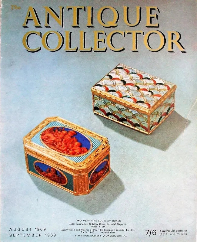 The Antique Collector ~ Vol. 40 ~ No. 4 ~ August - September 1969