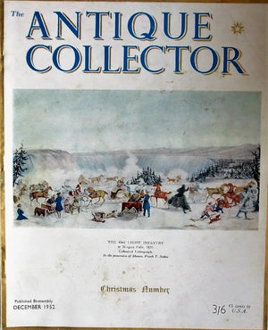 The Antique Collector ~ Vol. 23 ~ No. 6 ~ December 1952