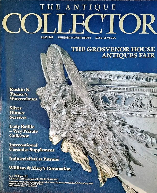 Antique Collector ~ Vol. 60 ~ No. 6 ~ June 1989