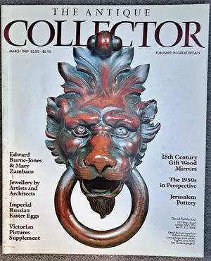 Antique Collector ~ Vol. 60 ~ No. 3 ~ March 1989