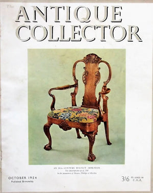 The Antique Collector ~ Vol. 25 ~ No. 5 ~ October 1954