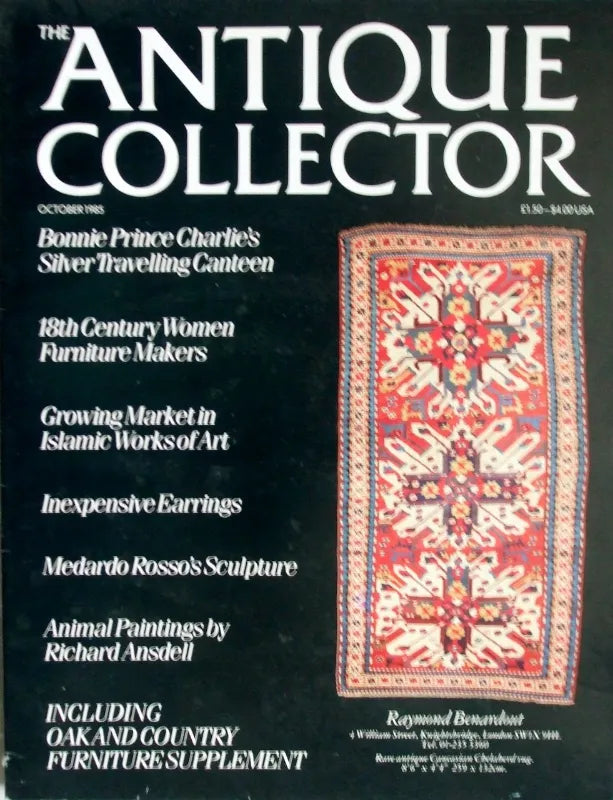 Antique Collector ~ Vol. 56 ~ No. 10 ~ October 1985