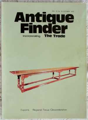 Antique Finder ~ Vol. 12 ~ No. 10 ~ October 1973