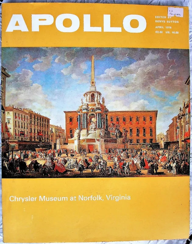 Apollo ~ Vol. CVII ~ No. 194 ~ April 1978