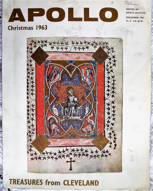 Apollo ~ Vol. LXXVIII ~ No. 22 ~ December 1963
