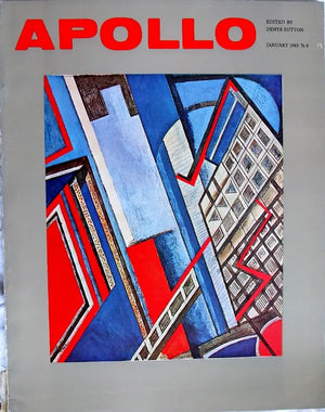 Apollo ~ Vol. LXXVII ~ No. 11 ~ January 1963