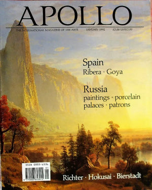 Apollo ~ Vol. CXXXV ~ No. 359 ~ January 1992