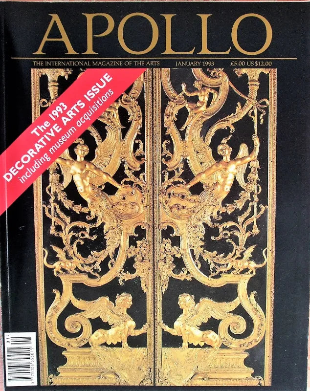 Apollo ~ Vol. CXXXVII ~ No. 371 ~ January 1993