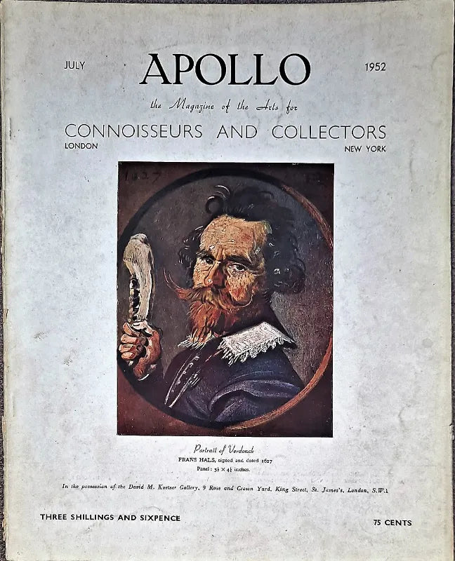 Apollo ~ Vol. LVI ~ No. 329 ~ July 1952