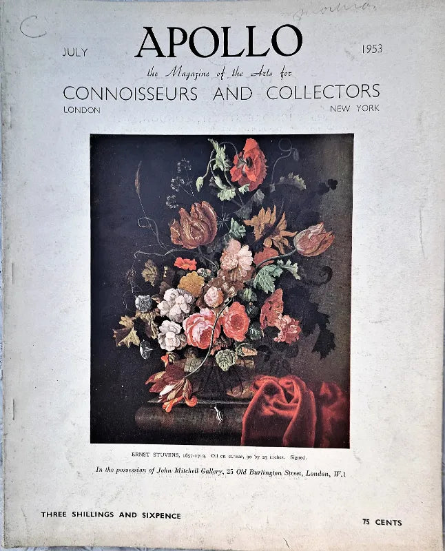 Apollo ~ Vol. LVII ~ No. 341 ~ July 1953