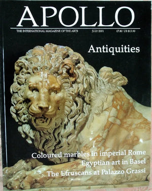 Apollo ~ Vol. CLIV ~ No. 473 ~ July 2001
