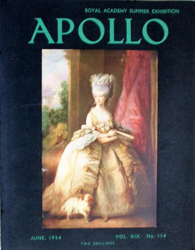 Apollo ~ Vol. XIX ~ No. 114 ~ June 1934