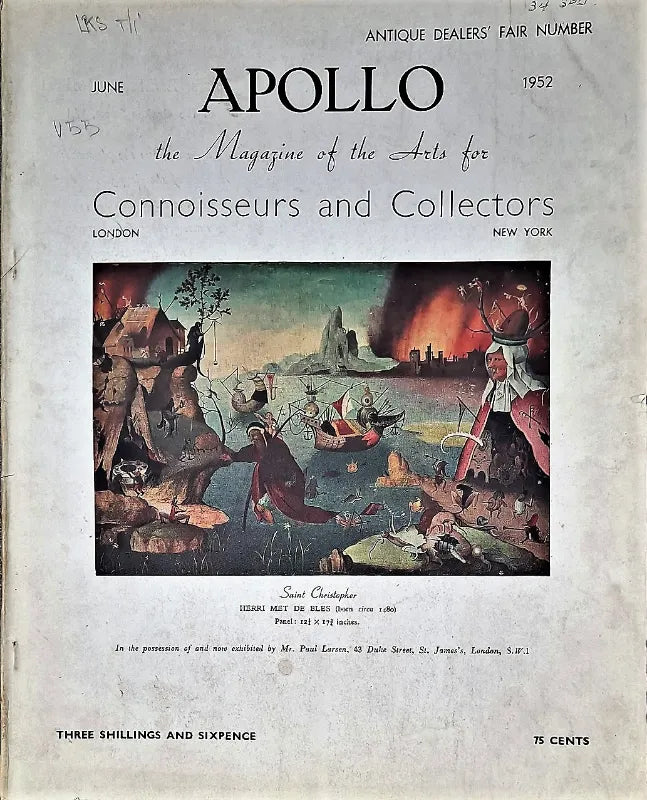 Apollo ~ Vol. LV ~ No. 328 ~ June 1952