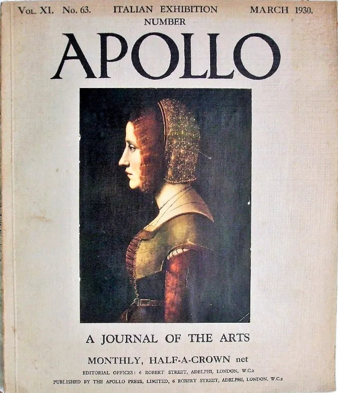 Apollo ~ Vol. XI ~ No. 63 ~ March 1930