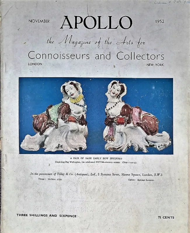 Apollo ~ Vol. LVI ~ No. 333 ~ November 1952