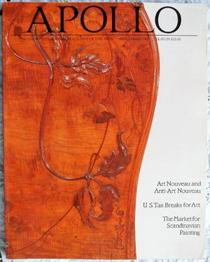 Apollo ~ Vol. CXXVIII ~ No. 321 ~ November 1988