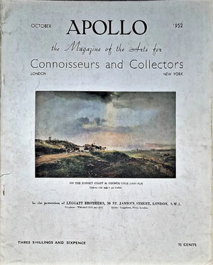 Apollo ~ Vol. LVI ~ No. 332 ~ October 1952