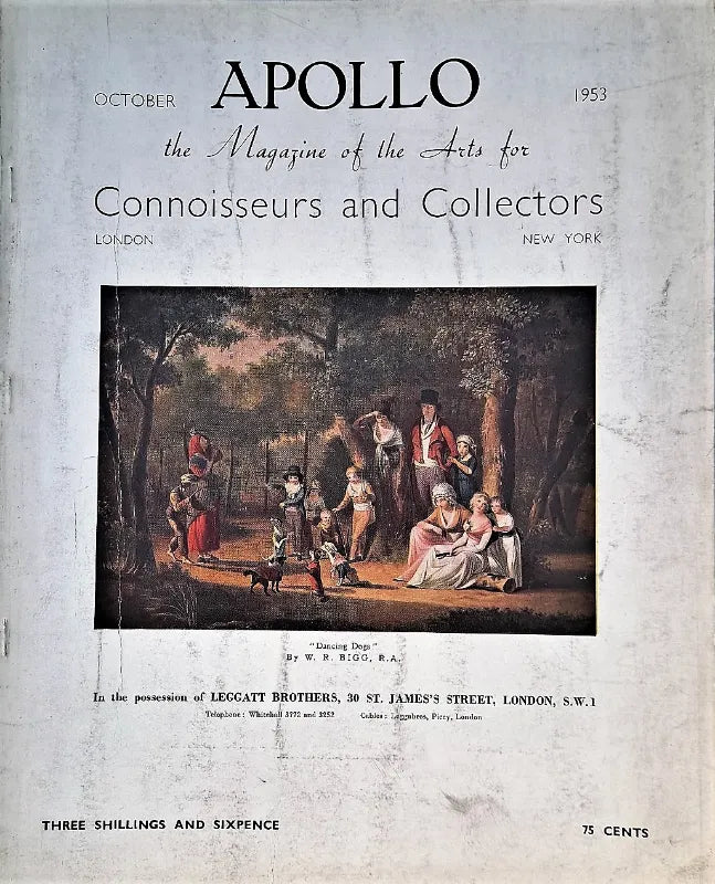 Apollo ~ Vol. LVIII ~ No. 344 ~ October 1953
