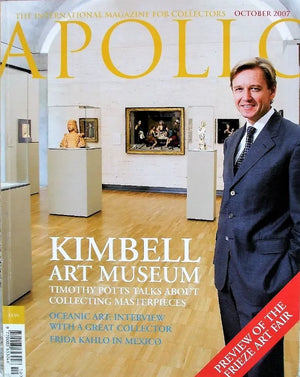 Apollo ~ Vol. CLXVI ~ No. 547 ~ October 2007
