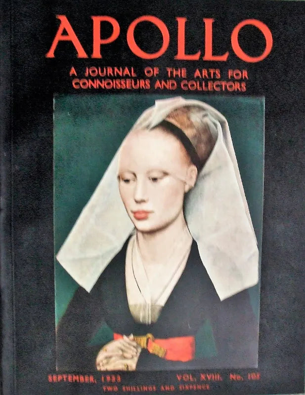 Apollo ~ Vol. XVIII ~ No. 105 ~ September 1933
