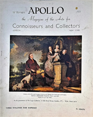 Apollo ~ Vol. LVIII ~ No. 343 ~ September 1953