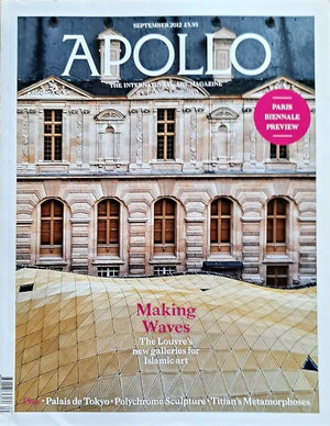 Apollo ~ Vol. CLXXVI ~ No. 601 ~ September 2012