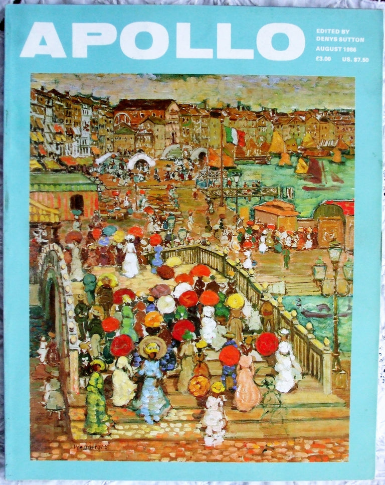 Apollo ~ Vol. CXXIV ~ No. 294 ~ August 1986