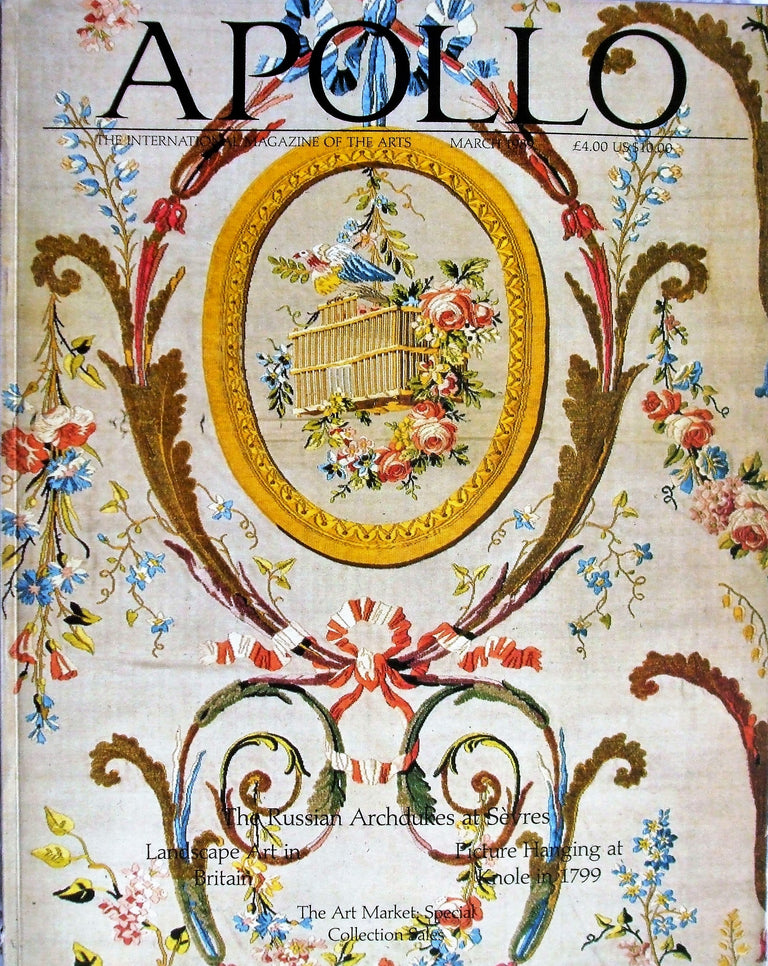 Apollo ~ Vol. CXXIX ~ No. 325 ~ March 1989