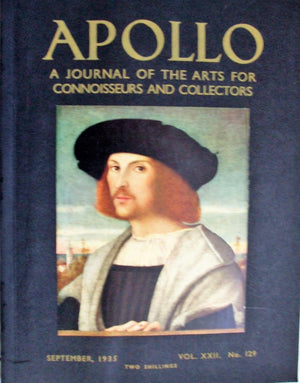Apollo ~ Vol. XXII ~ No. 129 ~ September 1935