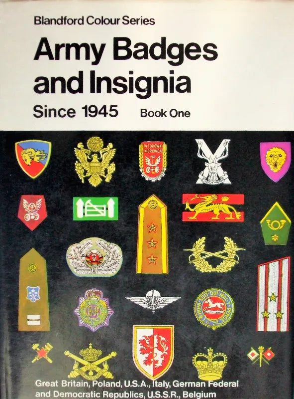 Army Badges & Insignia Since 1945 ~ Book 1 ~ Guido Rosignoli
