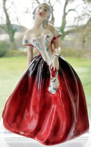 Vintage Arthur Bowker English Porcelain Figurine ~ "Margaret"