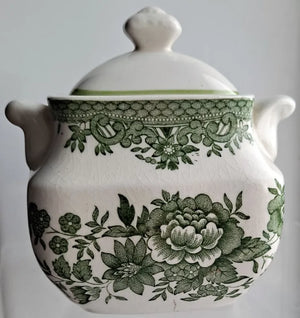 Vintage Enoch Wedgwood & Co. "Asiatic Pheasants" Pottery Sucrier