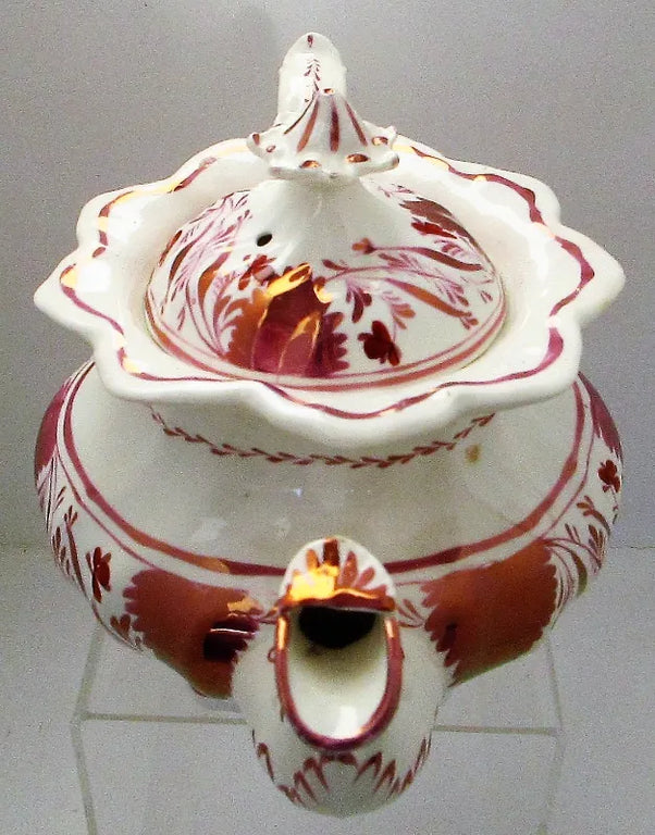 Antique Victorian Pink Lustre 