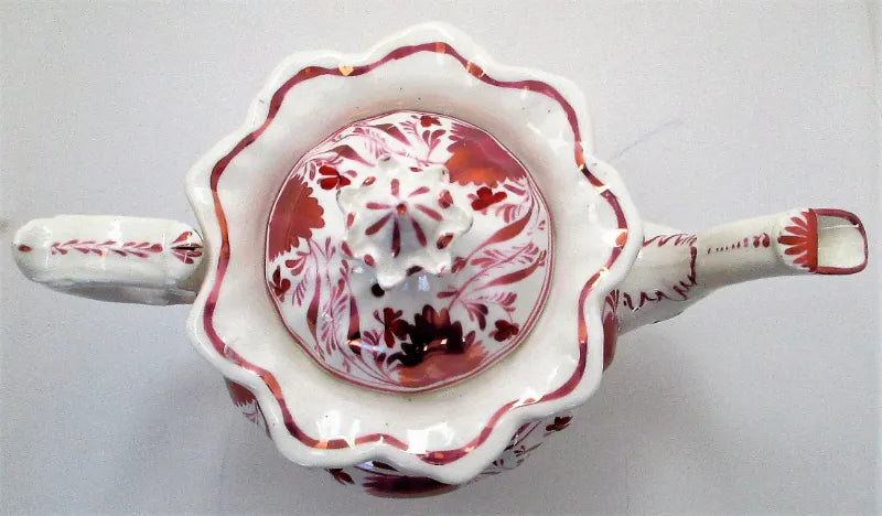 Antique Victorian Pink Lustre 