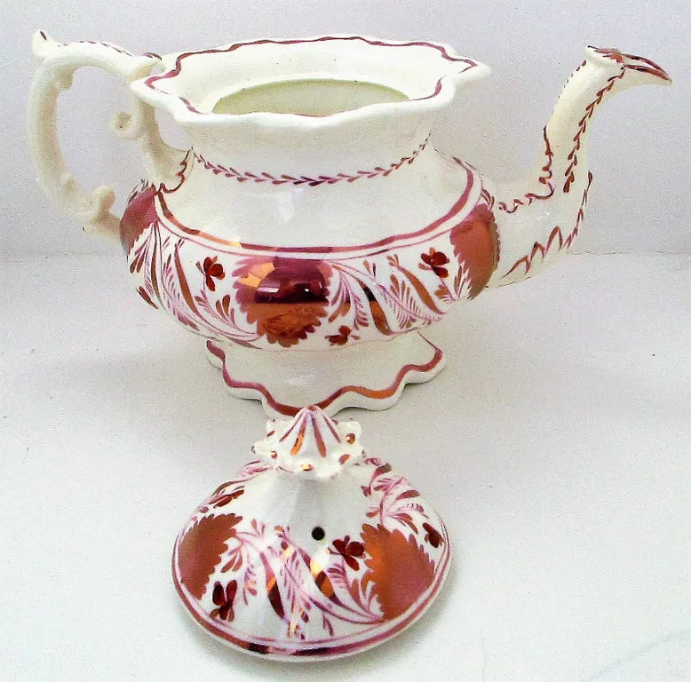 Antique Victorian Pink Lustre 